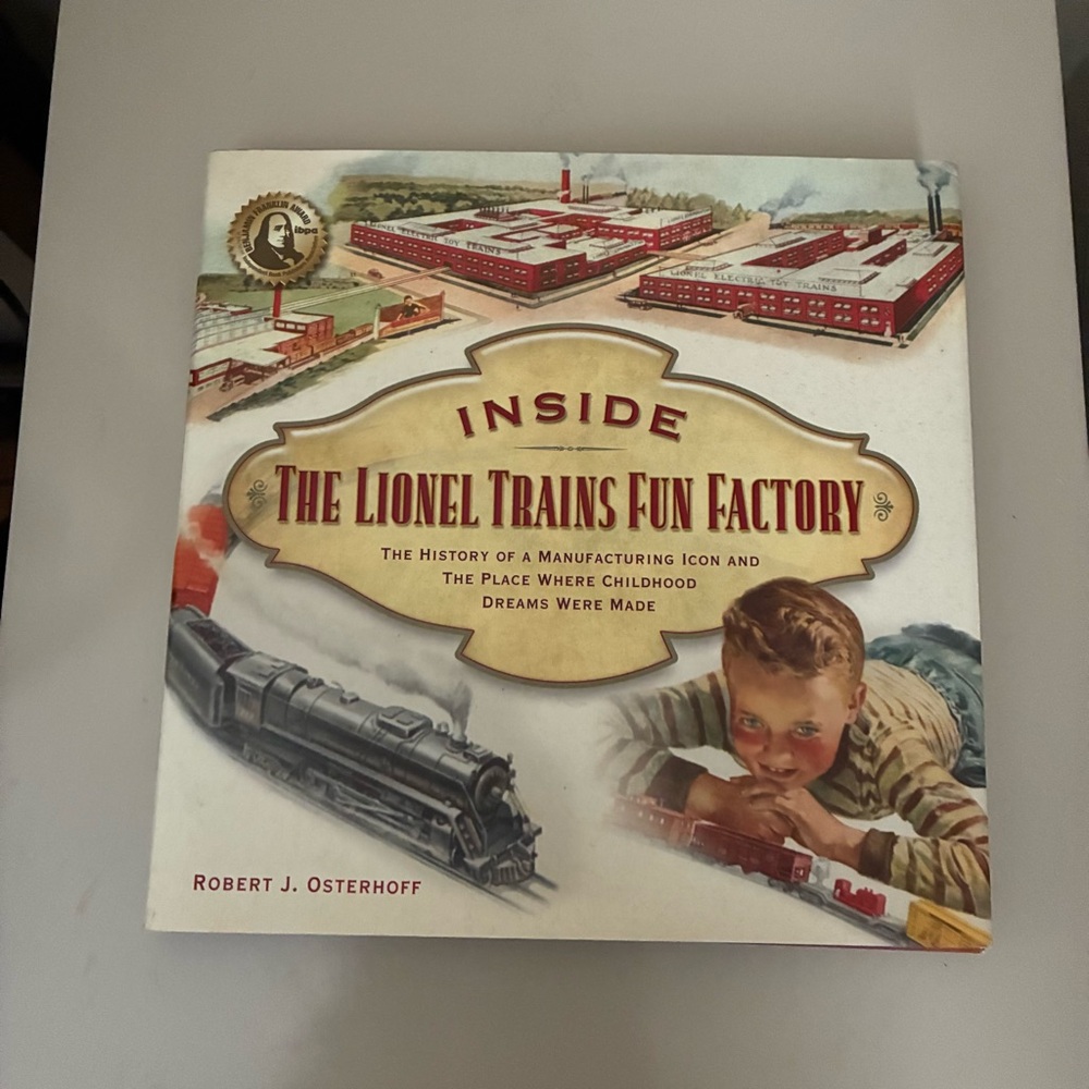 Inside The Lionel Trains Fun Factory Book